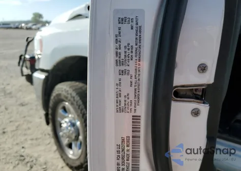 2022 Ram 2500 Tradesman z USA, uszkodzony, nr VIN 3C6UR5CL2NG372847